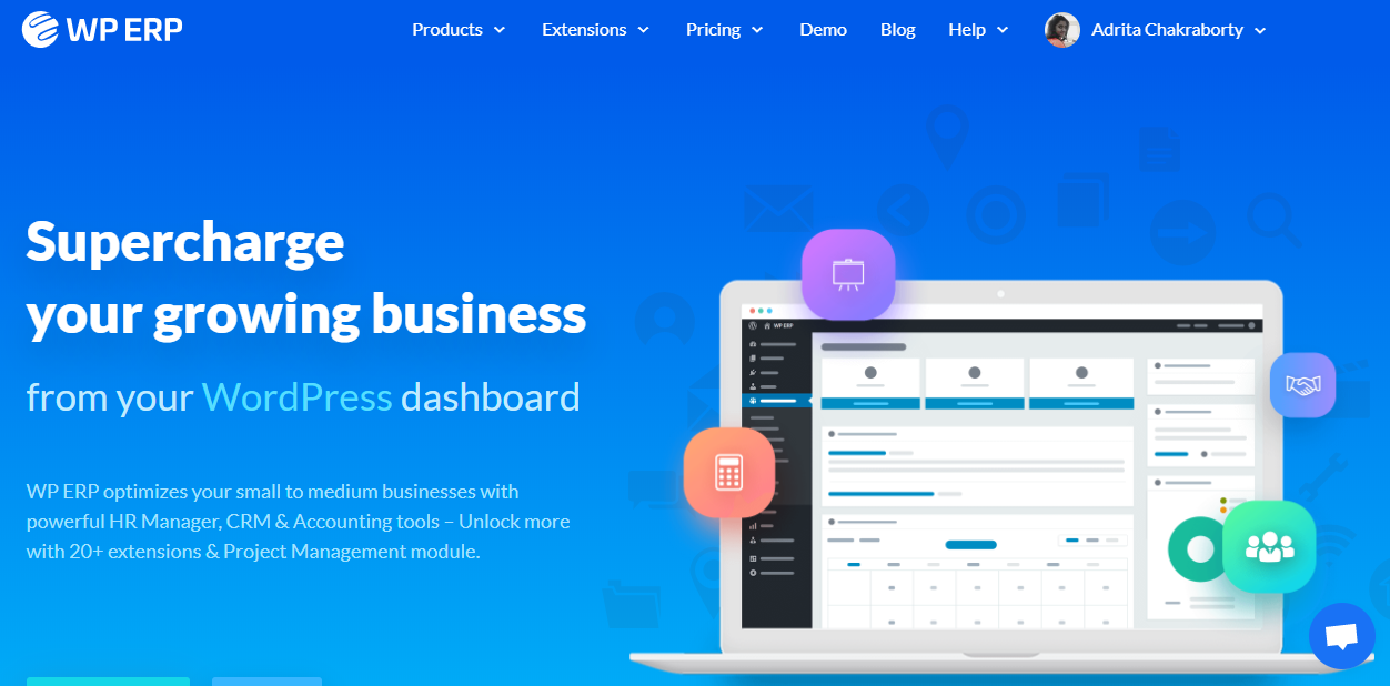 Make Data Driven Decisions on Employees, Customers, and Accounting Using WPERP