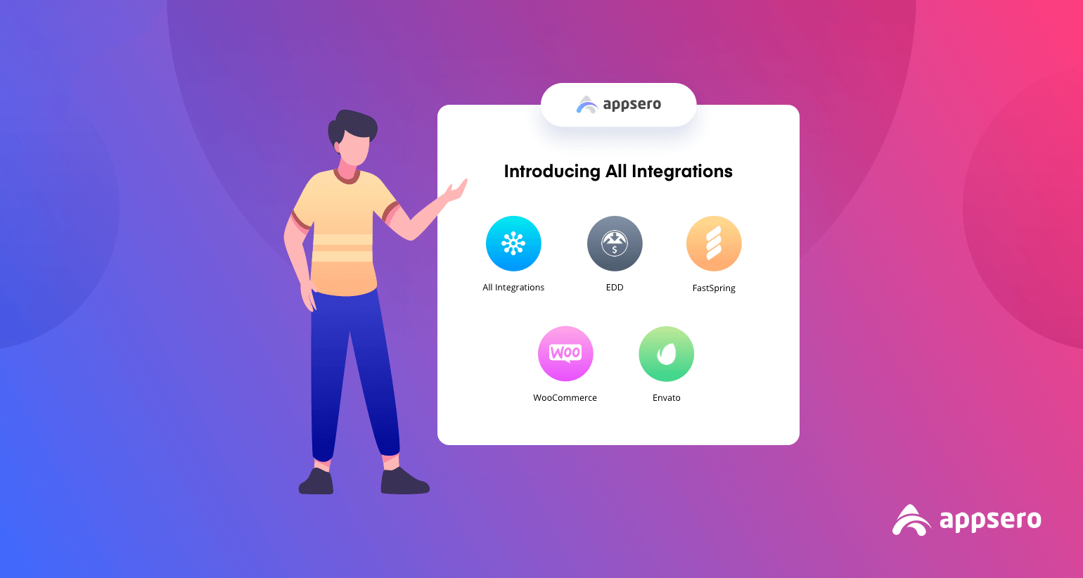 Introducing all appsero integrations