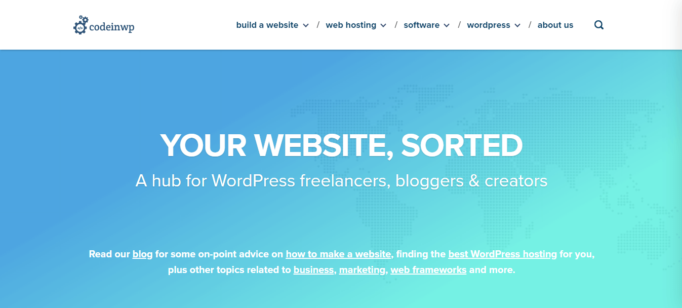 CodeinWP a hub for WordPress developer 