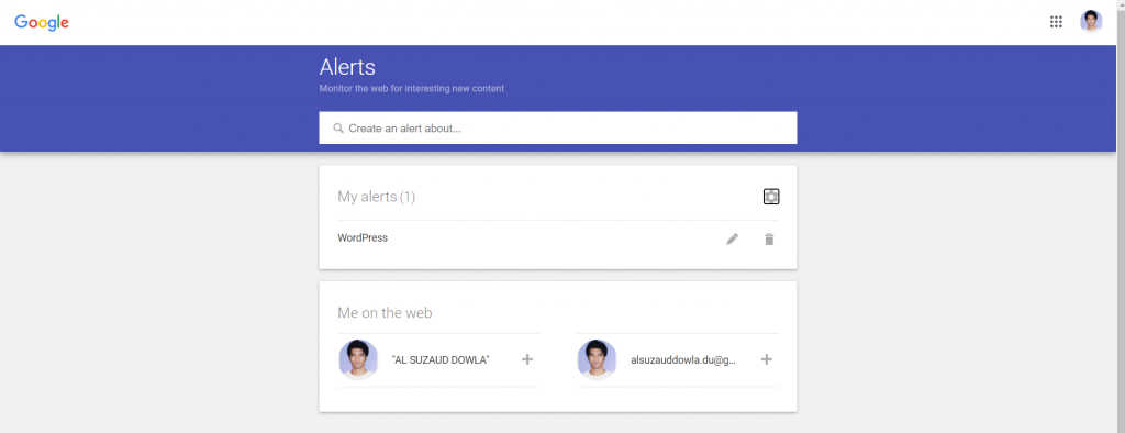 Social Media Brand Monitoring - Google Alerts