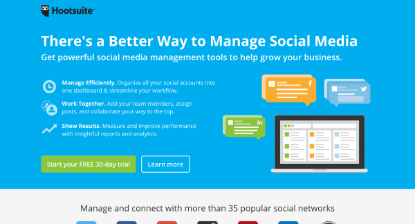 Online Brand Monitoring tools - Hootsuite