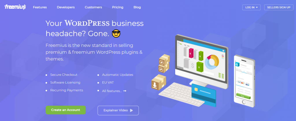 Freemius - SaaS engine for selling WordPress plugins and themes