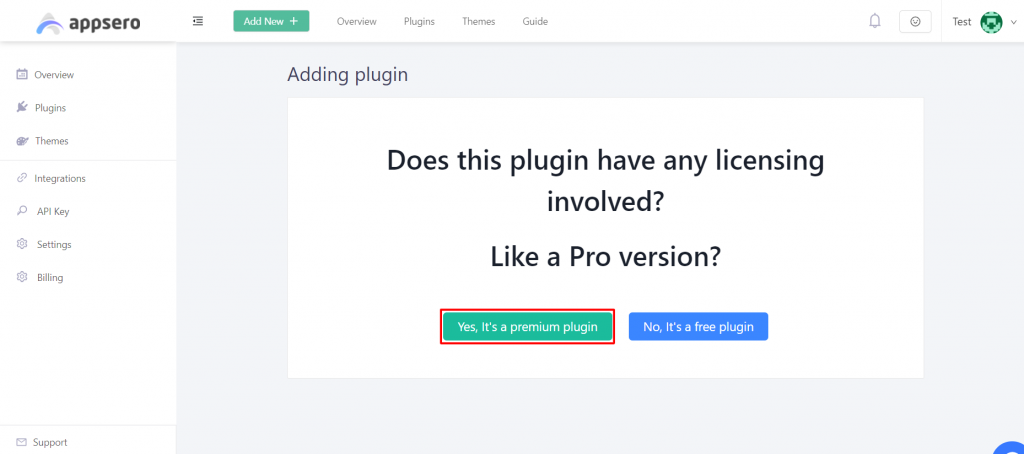 Yes, it's a premium plugin