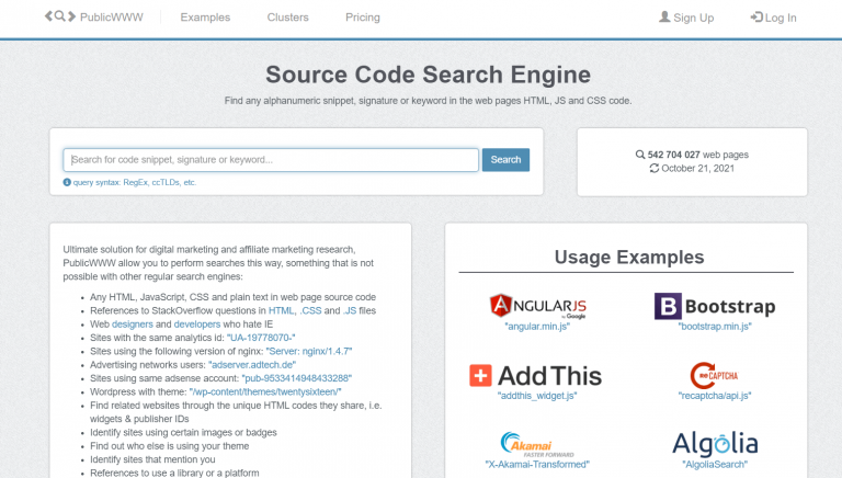 27 Best Specialized Search Engines for Programmers | Appsero