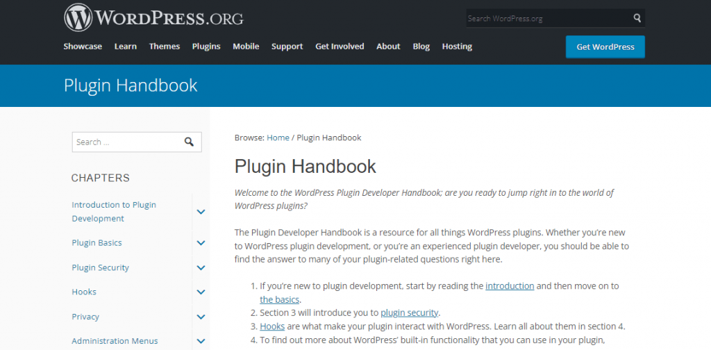 WordPress Plugin Developer Handbook by WordPress.org