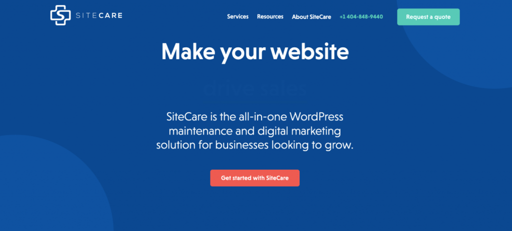 SiteCare- Dependable WordPress Site Care
