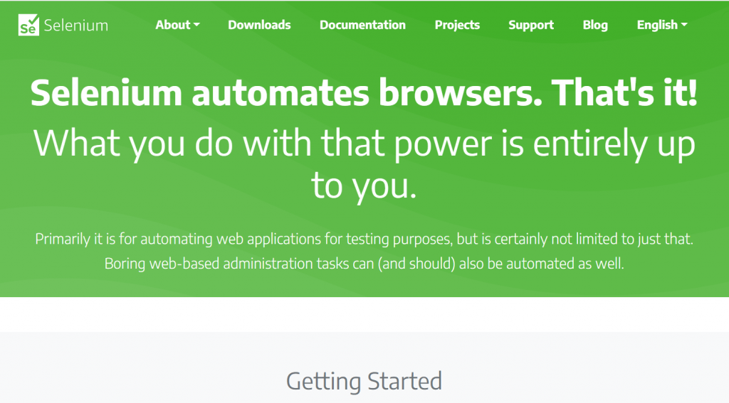 Selenium- A Suite of Tools for Automating Web Browsers