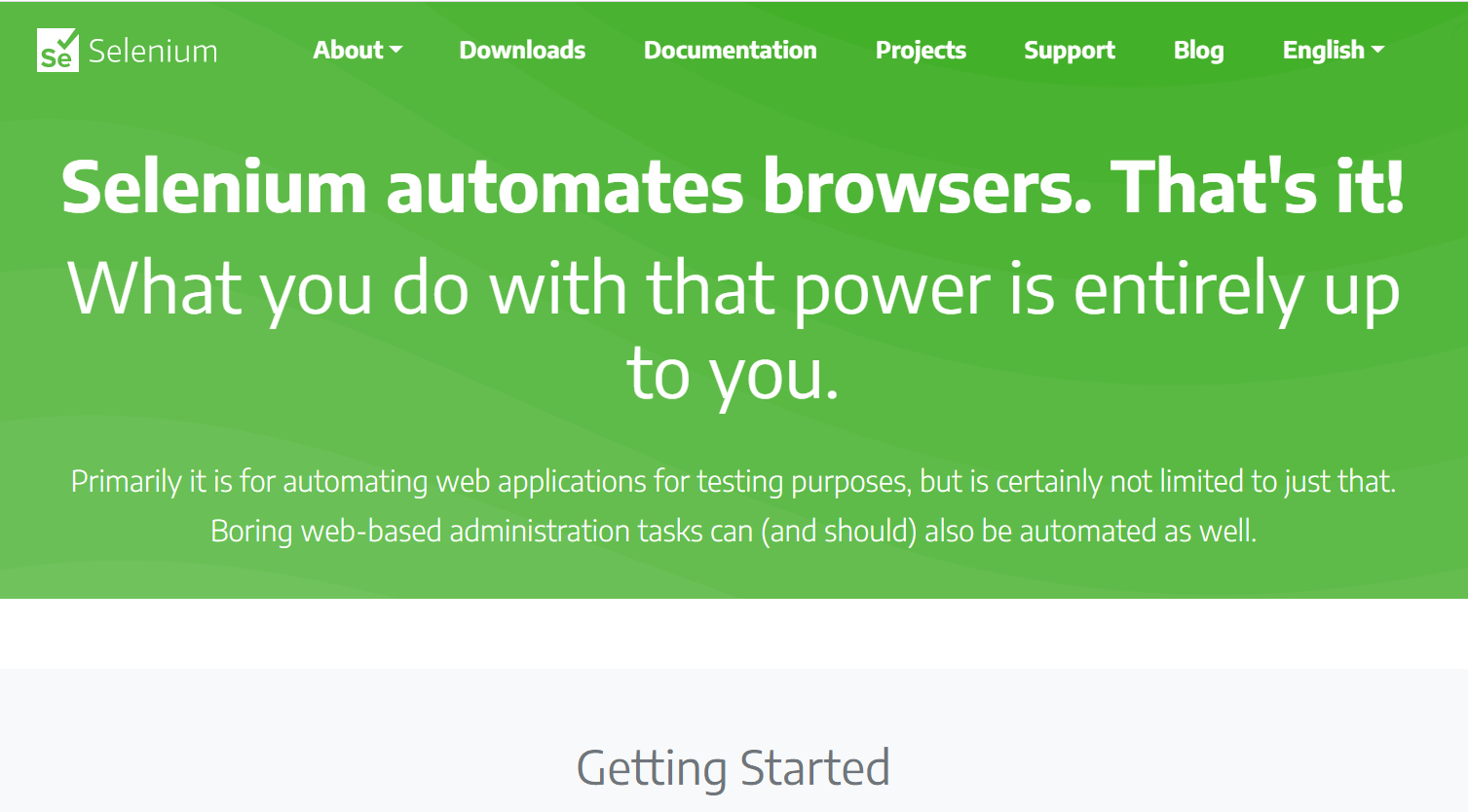 Selenium- A Suite of Tools for Automating Web Browsers