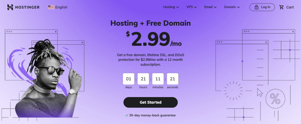 Hostinger Web hosting for SEO