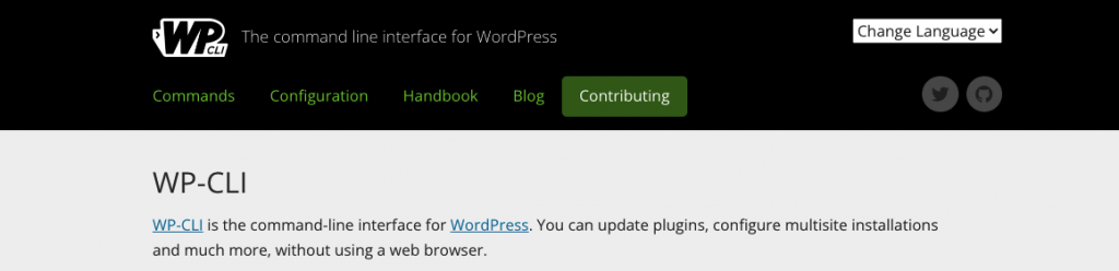 WP-CLI Command Line for WordPress