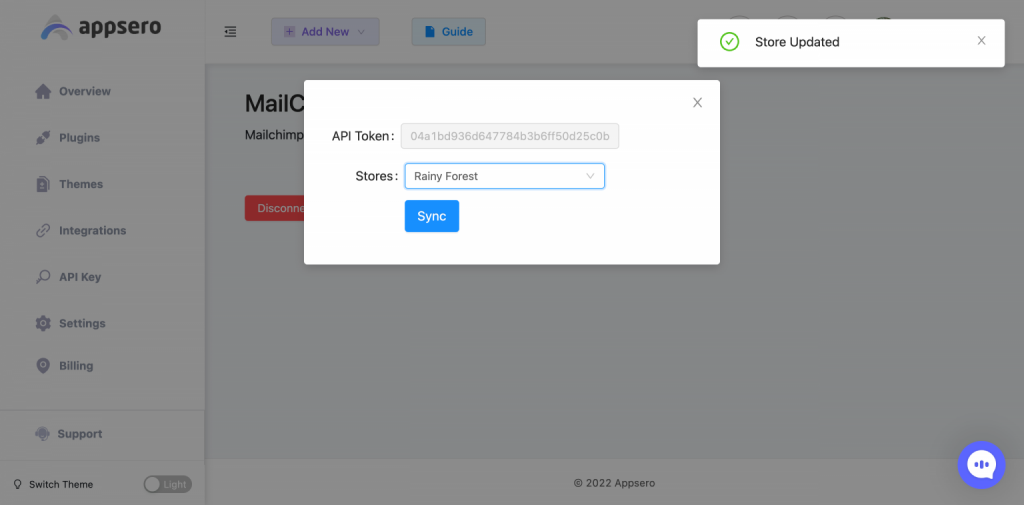 Mailchimp eCommerce Integration with Appsero