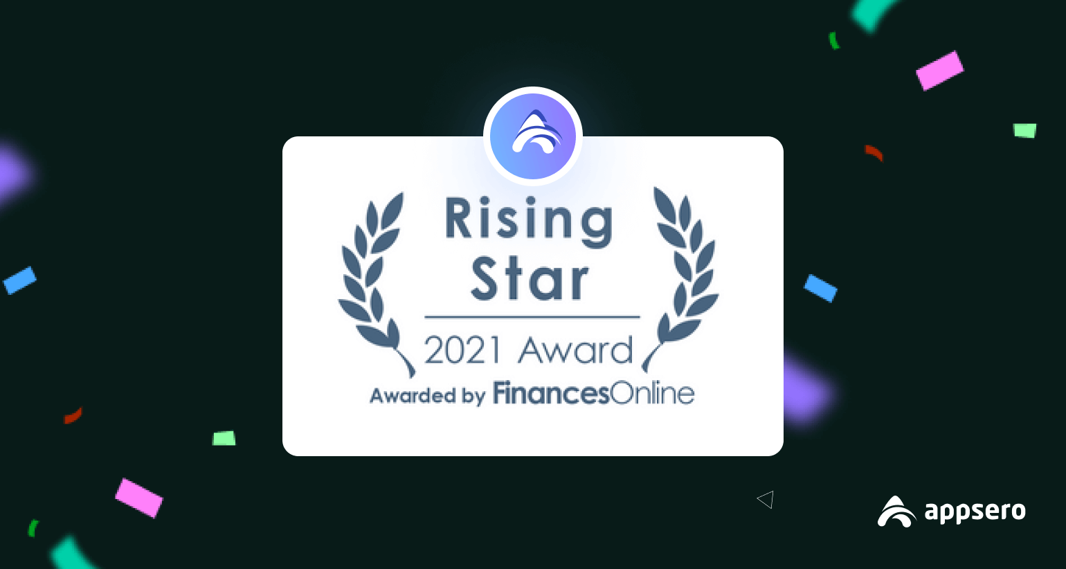 Rising Star Award 20201 Appsero Receives from FinanceOnline