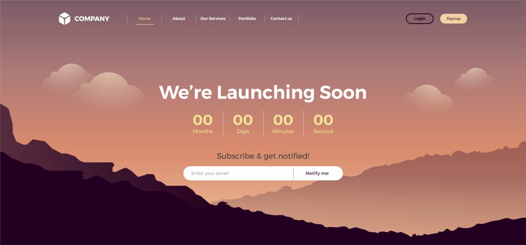 Best Practices of Creating a Coming Soon Page