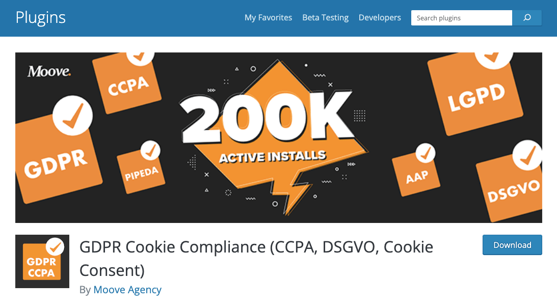 GDPR Cookie Compliance (CCPA, DSGVO, Cookie Consent)