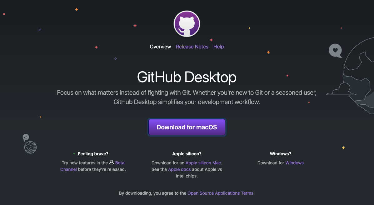 GitHub desktop app