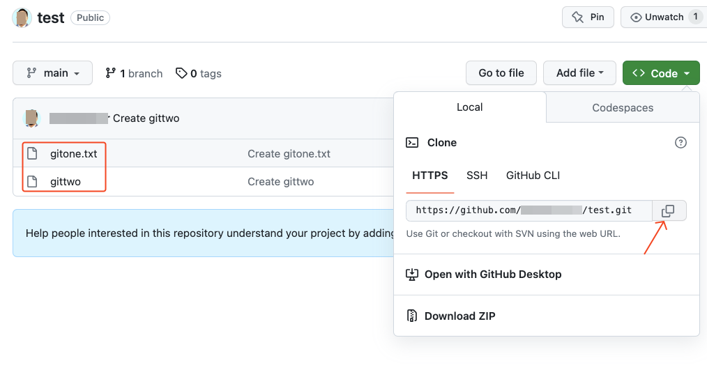 Clone from GitHub to your local repository