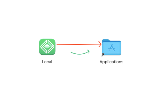 Move Local to Applications - Mac