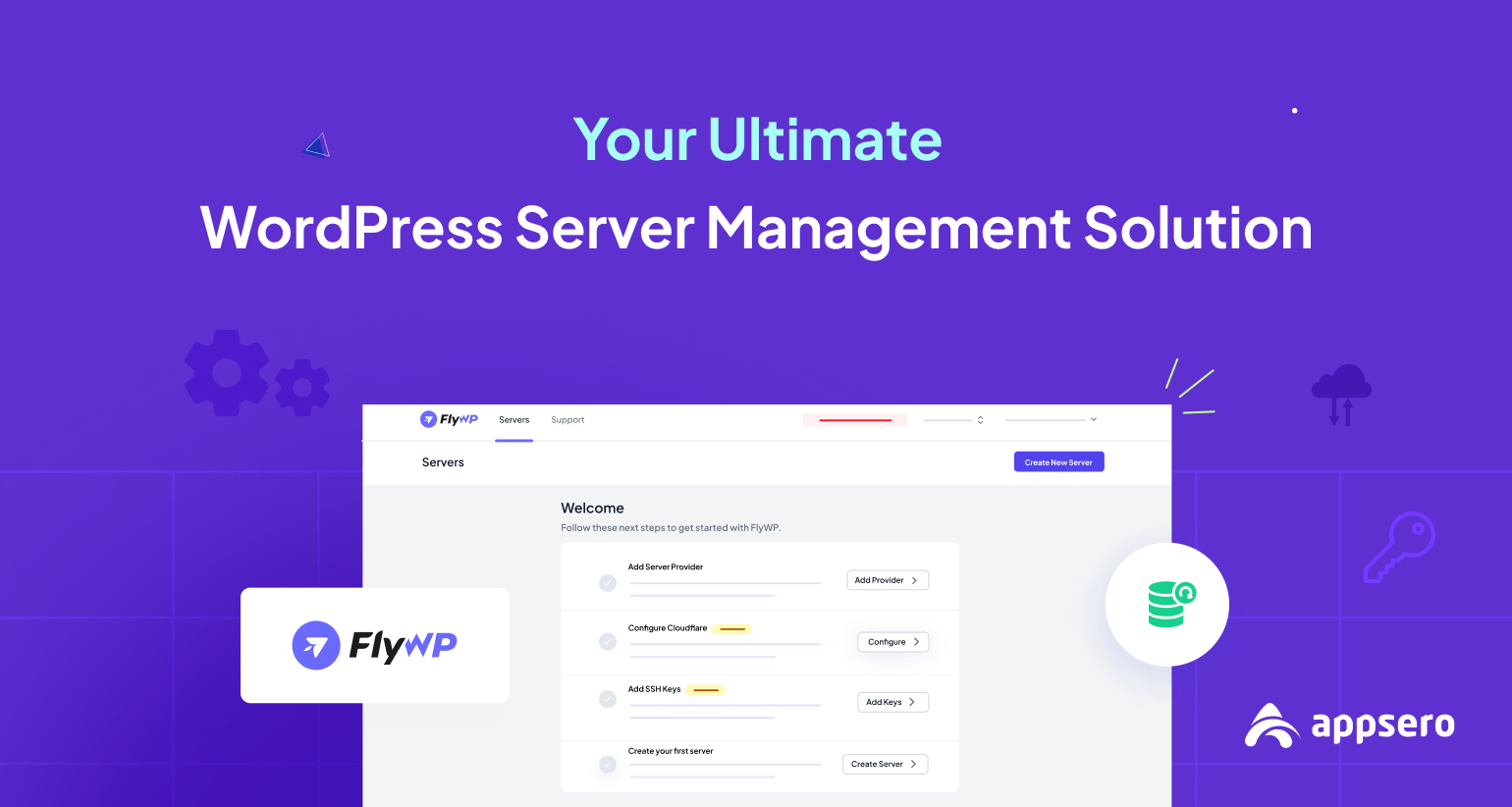 FlyWP server management system for WordPress