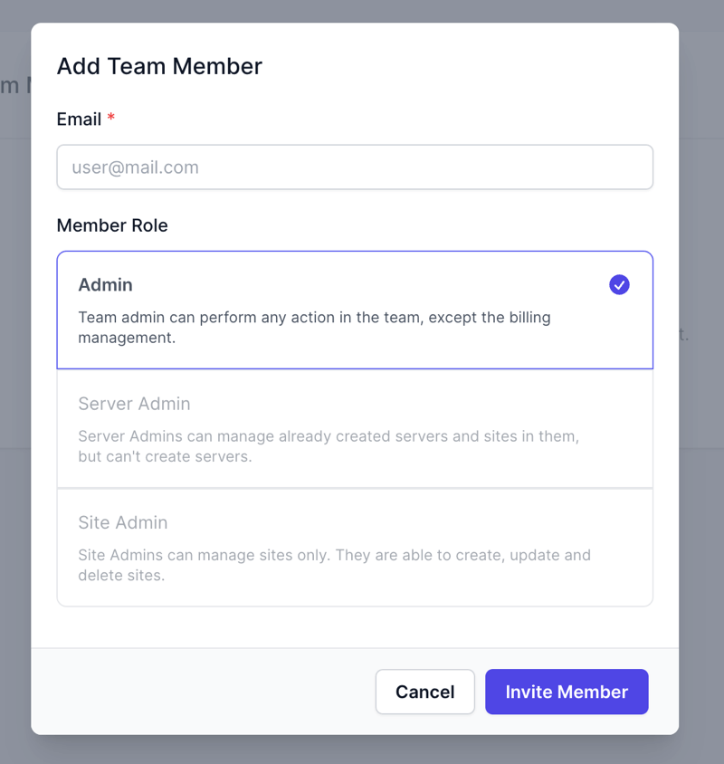 Team collaboration feature
