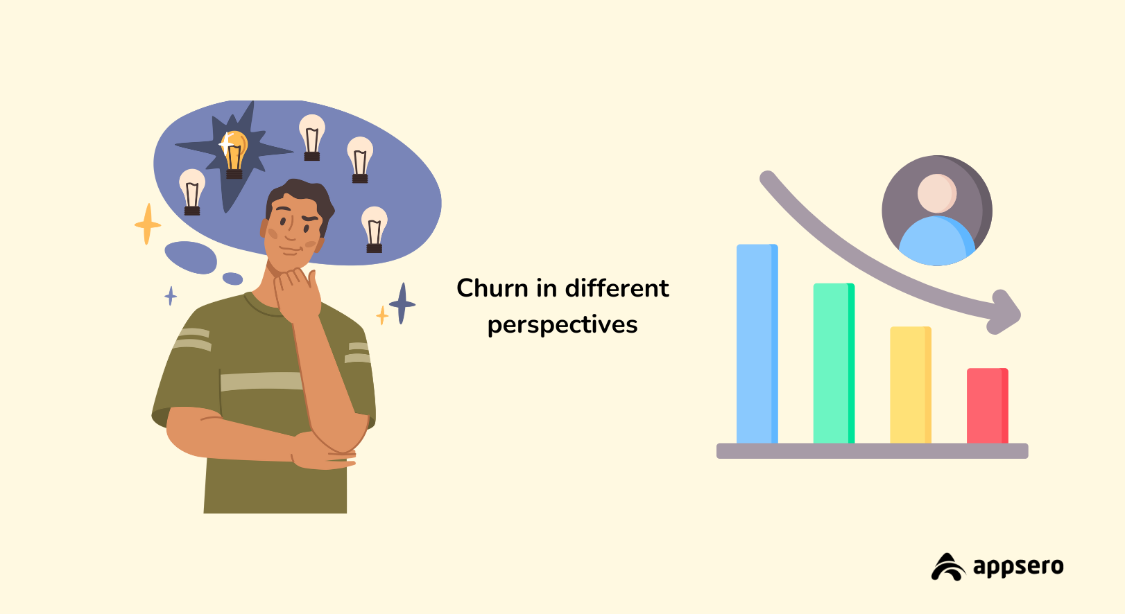 Churn in different perspectives