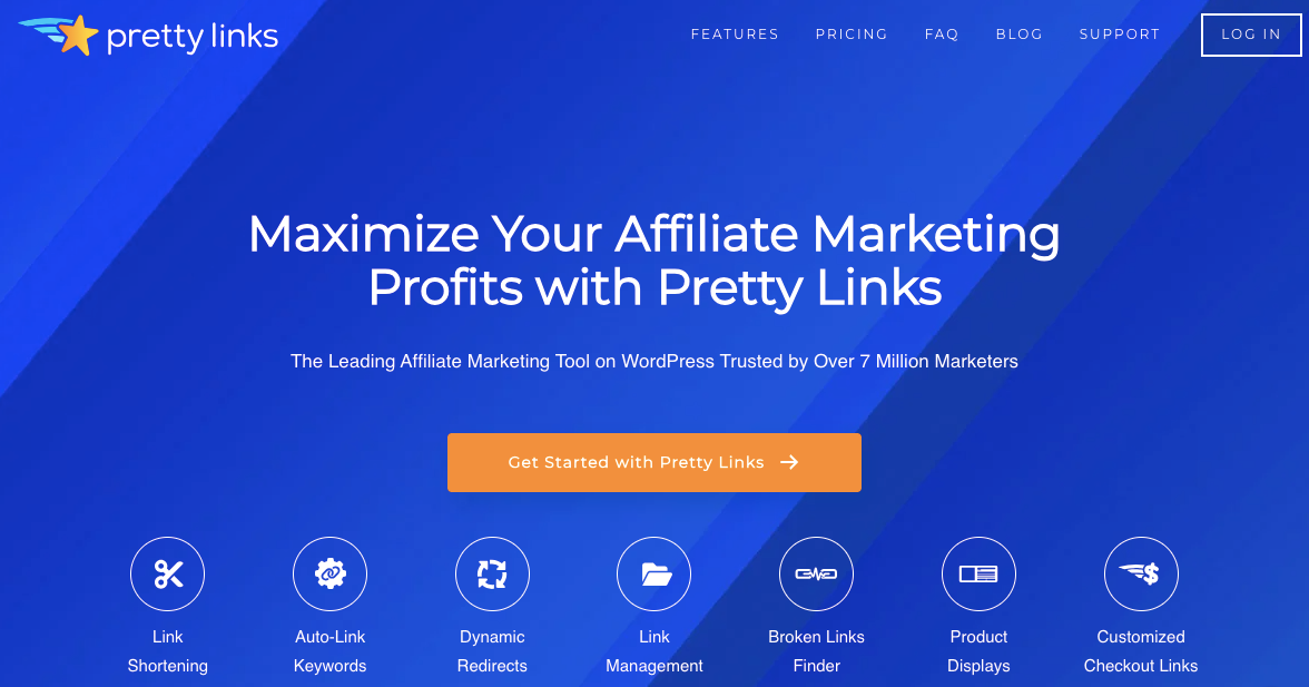 Prettylinks- WordPress affiliate plugins